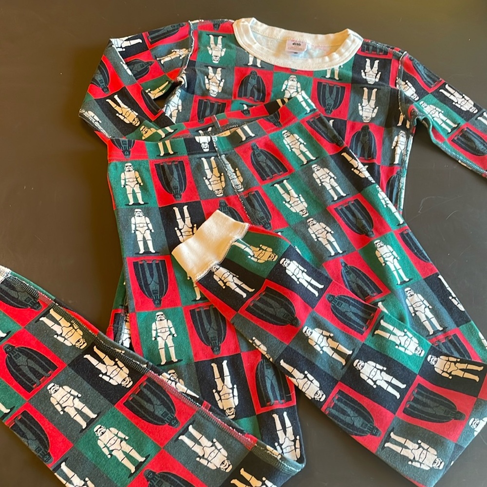 Hanna Andersson Organic Long John Pajamas - Star Wars, Darth Vader